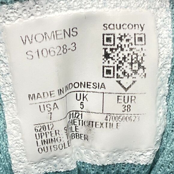 Saucony Cohesion 14 Shoes Womens Size 7 Blue Running Athletic Sneakers Walking - Picture 8 of 8